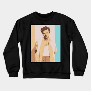 Harry Styles Tribute - One Direction Band Tribute - HARRY STYLES ART - Hary Styles Hary Style Harry Style Crewneck Sweatshirt